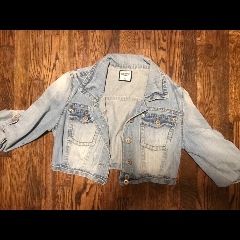 Cropped Jean Jacket